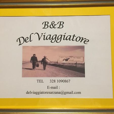 B&B Del Viaggiatore Sarzana Exteriör bild